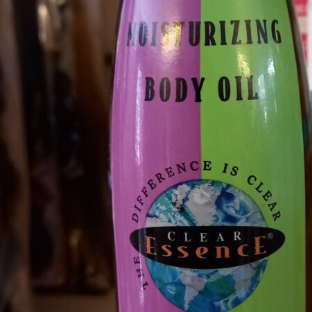 Clear Essence Sensitive Moisturizing Body Oil.