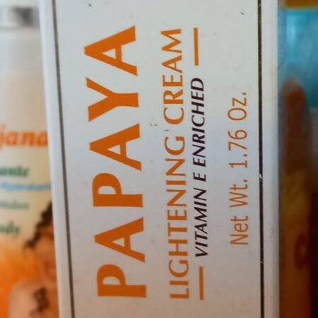 Papaya Lightening Cream.