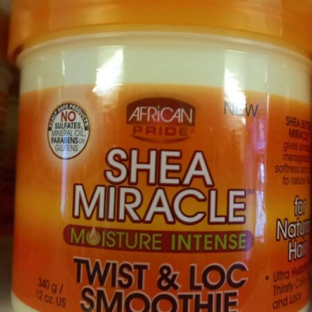 Shea Miracle Moisture Intense Twist And Loc Smoothie.