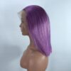 Lace closure frontal bob wig (purple) - Image 3