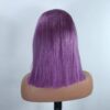 Lace closure frontal bob wig (purple)