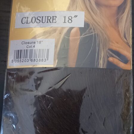 Large centre piece closure human hair for flawless, No leave out weaves