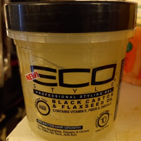 Eco styler gel black castor oil  and flax seed oil styling  gel
