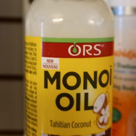 Ors monoi oil Antibreakage rejuvenating spray.