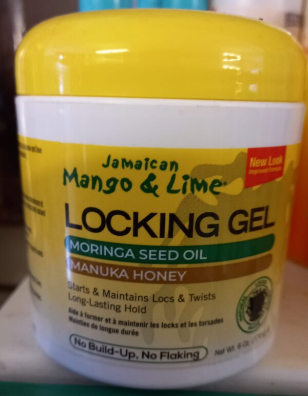 Jamaican mango and lime  locking gel .for twisting  of locs or  braids.