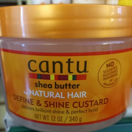 Cantu define and shine custard gel.