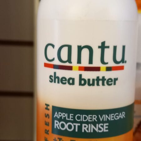 Cantu apple cider vinegar  root rinse,no nasties paraben  sulphate and silicone free  good for locks and matted or tangled braids.