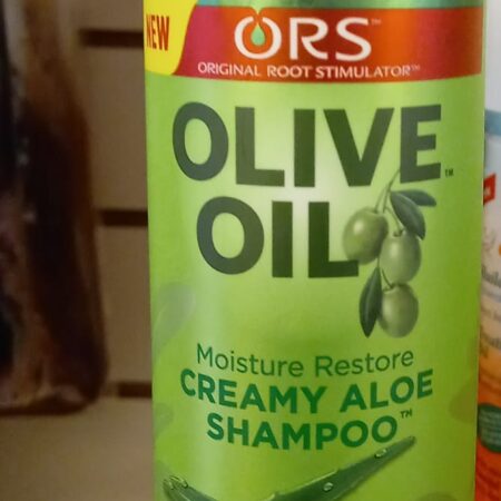 Ors creamy Aloe shampoo  moisture retention.