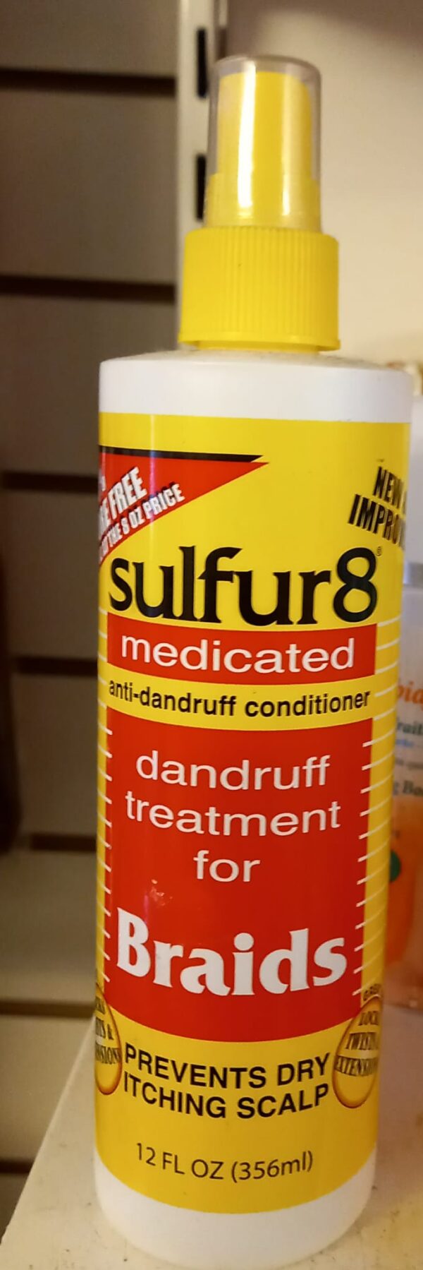 Sulphur 8 medicated original formula Anti dandruff  hair scalp and conditioner 113g.