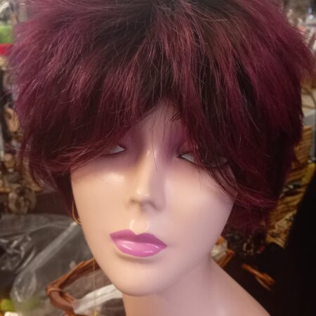Jazzy wig human hair