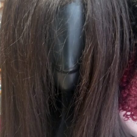 Motown Tress shop display wig