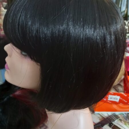 Synthetic Fringe wig.