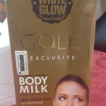White glow gold exclusive innovative milk with gluthatoine.