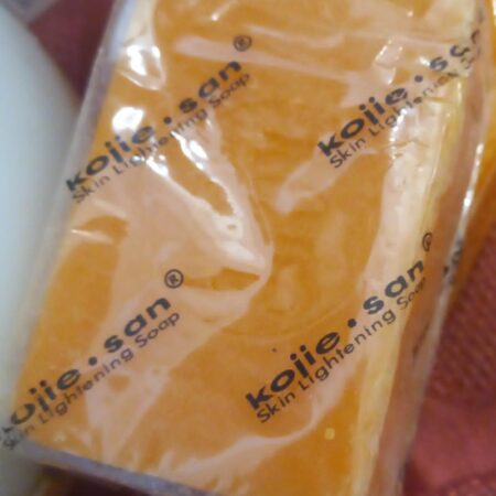 Kojic san soap for clearing of darkspots