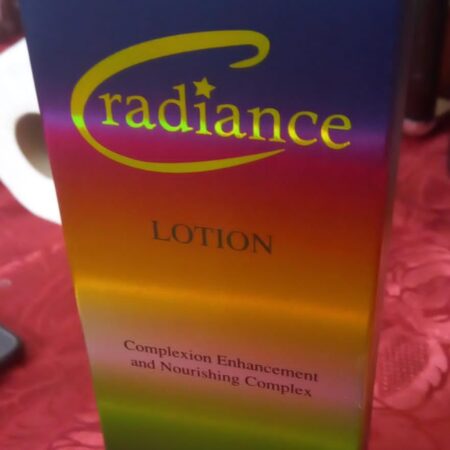 Radiance lotion complexion enhancement and nourishing complex skin care.