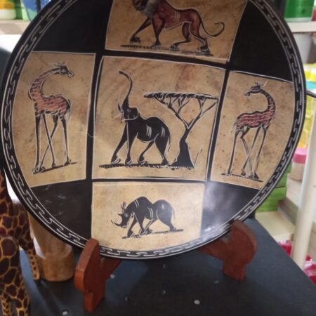 African sentimental show plate living room decorator