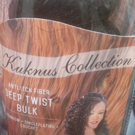 Kuknus anti itch fibre crotchet  and braiding deep twist bulk