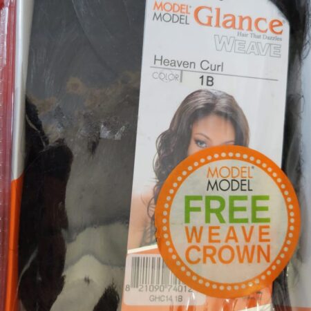 Model model glance color 1b heaven curl.
