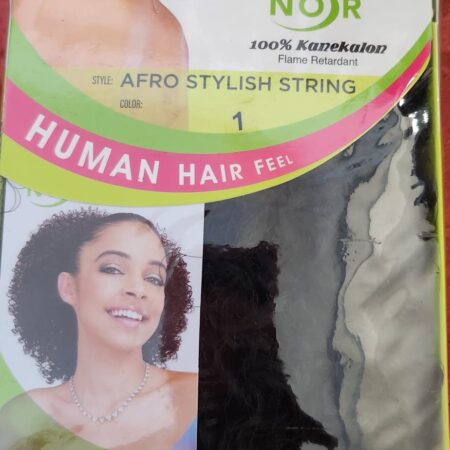 Nor Afro stylish string pony performs like human hair